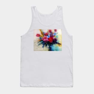 #floralexpression watercolor21 Tank Top